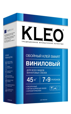 Клей обойный KLEO смарт виниловый 7-9р (45 м2/200 гр.)