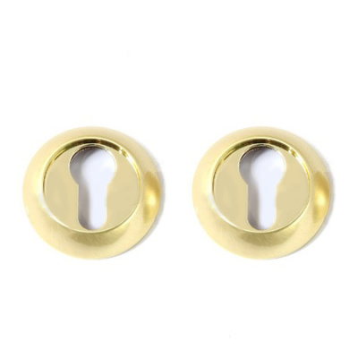 Накладка цилиндровая Apecs DP-C-0802-GM матовое золото купить в отделе магазина Экономстрой