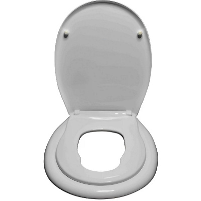 Сиденье жесткое для унитаза Океан Lux с детской накладкой, белое купить в отделе магазина Экономстрой