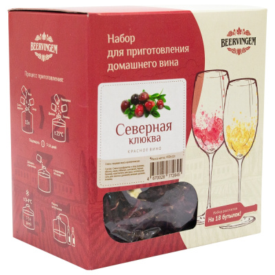 Набор для приготовления домашнего вина Beervingem &quot;Северная клюква&quot; на 13,5 л