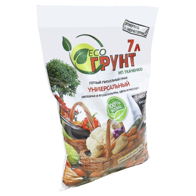 Грунт ЭКОгрунт 7 л купить в отделе магазина Экономстрой