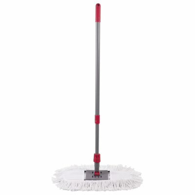 Швабра-рамка Лайма, телескопический черенок из нержавеющей стали, хлопок, резьба 2,2 см, 125 см купить в отделе магазина Экономстрой