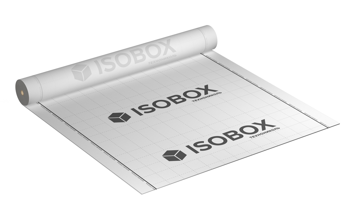 Пароизоляционная пленка Isobox D70 м.кв. 1,6х 43,75 м, Технониколь  купить в отделе Ветропароизоляционные материалы магазина Экономстрой