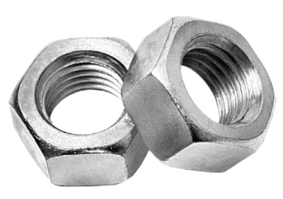 Гайка шестигранная, оцинкованная, DIN 934 М18 (1 кг)