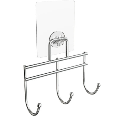 Планка с 3 крючками на силиконовом креплении Kleber Lite купить в отделе магазина Экономстрой