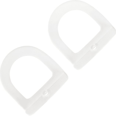 Ручка москитной сетки металлическая (2 шт) белая купить в отделе магазина Экономстрой