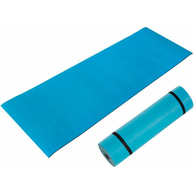 Коврик туристический двухслойный Ecos 1800х600х10 мм, сине-серый купить в отделе магазина Экономстрой