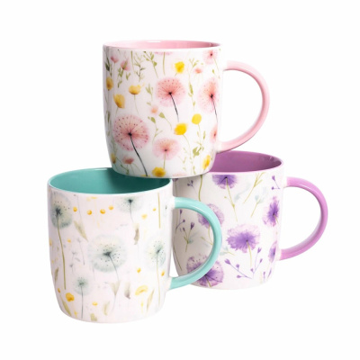 Кружка Domenik Spring Flowers, 350 мл, DMD364 купить в отделе магазина Экономстрой