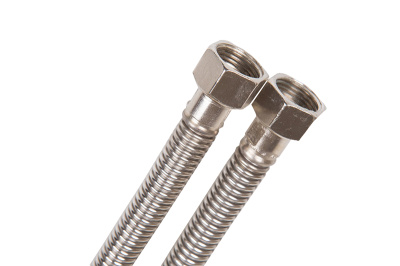 Подводка гибкая для газа, нержавеющая сталь, сильфон ELKA 1/2", 0,5 м, гайка - гайка 4701500131 купить в отделе магазина Экономстрой