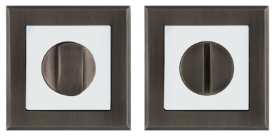 Ручка поворотная Punto BK6 QL GR/CP-23 графит/хром 36997 купить в отделе магазина Экономстрой