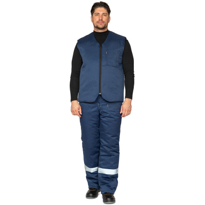 Жилет утепленный "Универсал", темно-синий, размер 96-100 (48) купить в отделе магазина Экономстрой