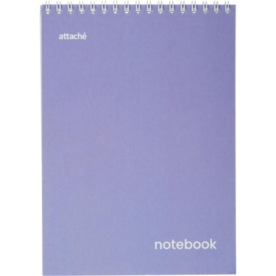 Блокнот Attache, Акварель, на спирали, фиолетовый, А5, 60 листов, 146x204 мм купить в отделе магазина Экономстрой