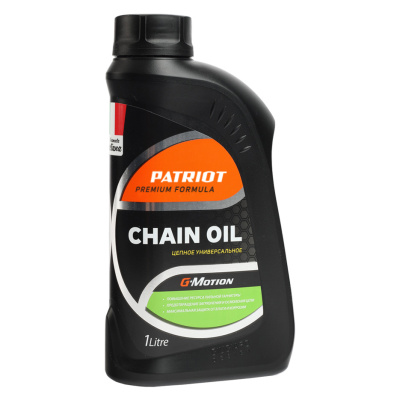 Масло цепное Patriot G-Motion Chain Oil, 1 л купить в отделе магазина Экономстрой