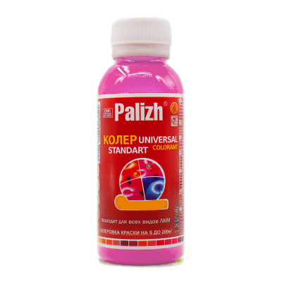 Колер универсальный Palizh (Палитра) N 19, розовый, 100 мл купить в отделе магазина Экономстрой