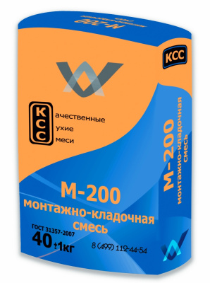 Сухая смесь универсальная М-200 ФинСтрой (КСС), 40 кг