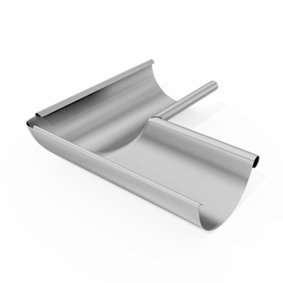 Угловой жёлоб внутренний Ф-125 мм/90° (оцинкованный) купить в отделе магазина Экономстрой