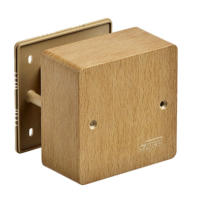 Коробка распаячная открытой проводки для кабель-каналов Тусо RUVinil (IP40) 65015-38М, 85х85х42 мм