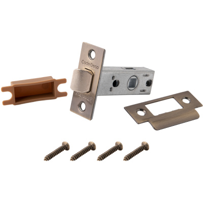 Защёлка врезная Code Deco, 5400-AB, бронза купить в отделе магазина Экономстрой