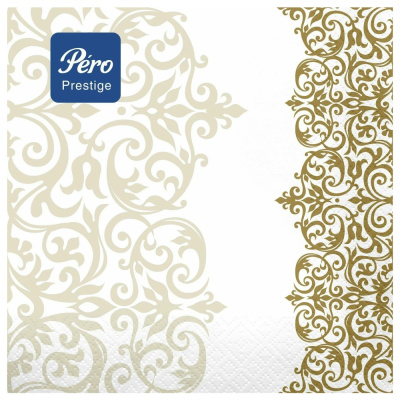 Салфетки Pero, Prestige, "Версаль", 33х33 см, 2 слоя, 20 л купить в отделе магазина Экономстрой
