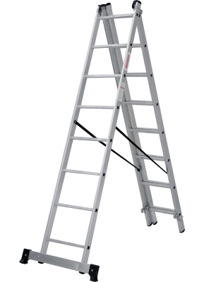Лестница 3-секции 3х8 ступени, Новая Высота, NV1230/рабочая высота 5,68 м 1230308 купить в отделе магазина Экономстрой