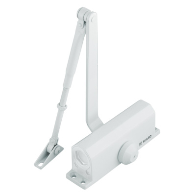 Доводчик дверной FUARO DC-202 WH, до 45 кг, белый 30557
