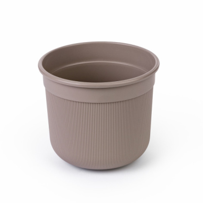 Горшок для цветов с дренажной вставкой Сканди, 1 л, какао купить в отделе магазина Экономстрой
