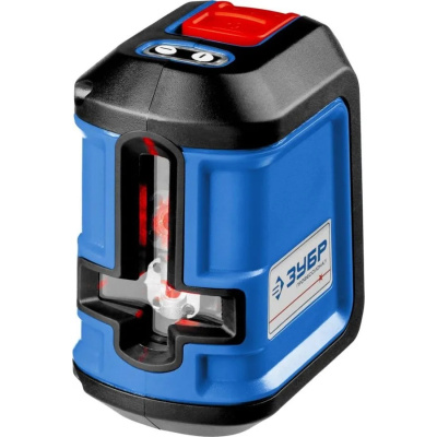 Нивелир лазерный Зубр, Профессионал, КРЕСТ-15 м, точность +/- 0,3 мм купить в отделе магазина Экономстрой