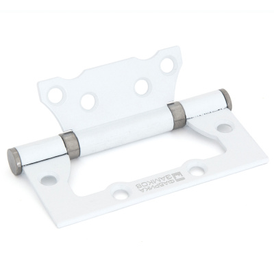 Петля накладная Фабрика замков, E-2BB-100 WW, белый купить в отделе магазина Экономстрой