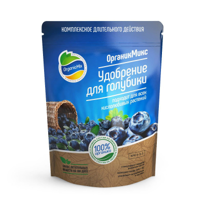 Удобрение ОрганикМикс для голубики 850 г купить в отделе магазина Экономстрой