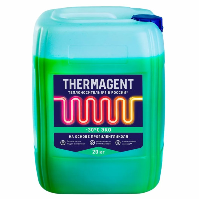 Теплоноситель Thermagent ЭKO -30°С на основе пропиленгликоля, 20 кг