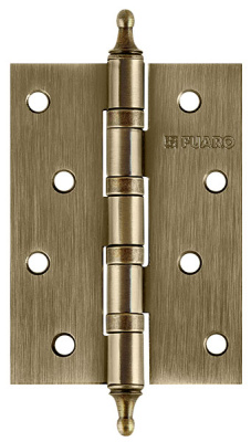 Петля универсальная FUARO 4BB/A/BL 100x75x2,5 AB (бронза) блистер 30965