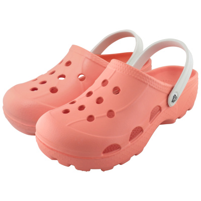 Сабо женские Ола, лосось/белый, р. 38 купить в отделе магазина Экономстрой