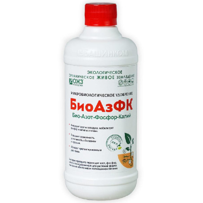 Микробиологическое удобрение БиоАзФК, 0,5 л