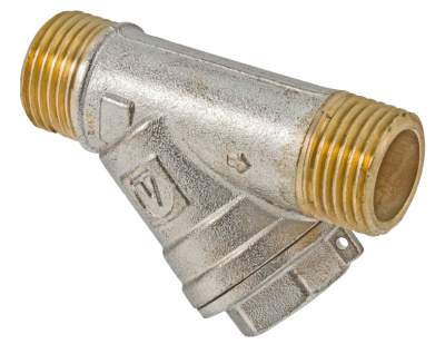 Фильтр косой 1/2"  нар.-нар. VALTEC VT.190.N.04 купить в отделе магазина Экономстрой