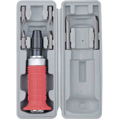 Ударно-поворотная отвертка 1/2" с битами MATRIX 11579 купить в отделе магазина Экономстрой