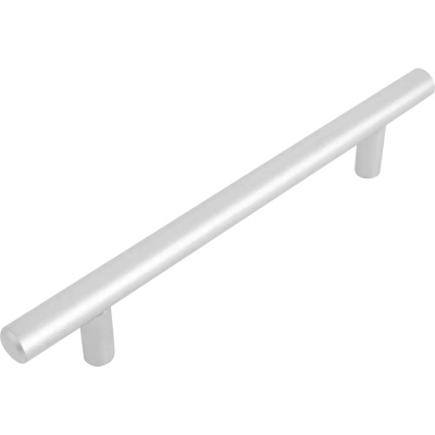 Ручка рейлинговая, матовый хром, 1 шт, 128 мм купить в отделе магазина Экономстрой