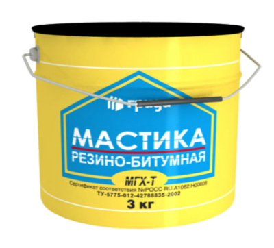 Мастика резино-битумная Грида МГХ-Т 2 кг купить в отделе магазина Экономстрой