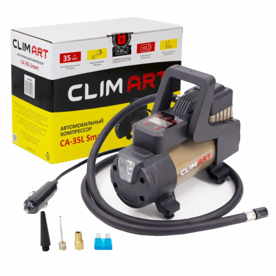 Компрессор автомобильный Clim Art, CA-35L Smart, 35 л/мин купить в отделе магазина Экономстрой