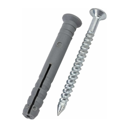 Дюбель-гвоздь нейлоновый Жесть с потайной манжетой, 8x60 мм (8 шт) купить в отделе магазина Экономстрой