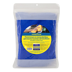 Полотенце из микрофибры Goodyear, для мытья кузова автомобиля, 40x60 см