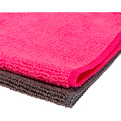 Салфетка из микрофибры, автомобильная, 30х30 см, 250 гр/м2 (2 шт)