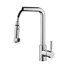 Смеситель для кухни Aqueduc 345391, одноручковый, высокий излив, латунь