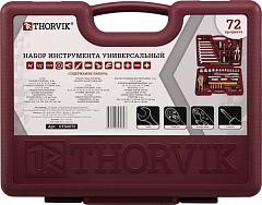 Набор инструмента универсальный 1/4" 1/2"DR 72 предмета UTS0072 052059