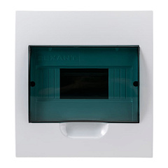 Бокс встраиваемый Rexant ЩРВ-П-8 модулей, пластик, IP41