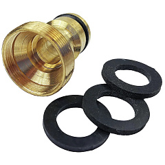 Переходник быстросъёмный для смесителя Профитт М24НР-М22ВР