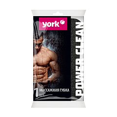 Массажная губка для тела York, Black&White
