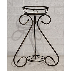 Подставка для цветов Эстетика 2, бронзовый антик, 46х31х31 см