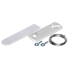 Самоклеящийся крючок для картин белый UNIBOB 49000