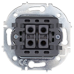 Выключатель 1-клавишный Lezard Osen, белый, 743-0288-100