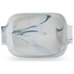 Форма фарфоровая для запекания Attribute Marble ABM058, прямоугольная, 29х18х6 см